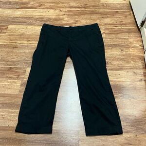 POLO JEANS CO. Ralph Lauren Black Chinos Career Pants Women